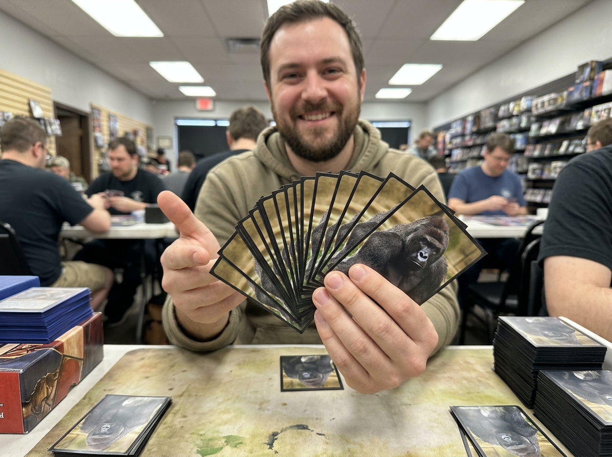 Deer Coast Gaming custom TCG playmats, sleeves, deck boxes and slab cards